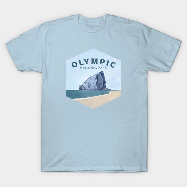 Olympic National Park T-Shirt by smalltownnc